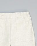 Pantalón niño gris de espiga con bolsillos