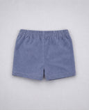 Baby velour shorts with pockets