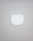 Baby gingham cotton shorts with mother-of-pearl buttons