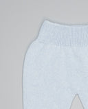 Polaina azul de cashmere