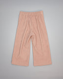 Pantalón rosa de pana con bolsillos plastrón y ondulina