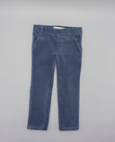 Pantalón de niño de pana lisa con bolsillos y ajuste interior