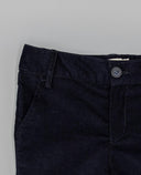 Pantalón de niño de pana con bolsillos y ajuste interior