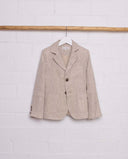 Rustic linen blazer