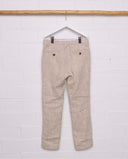 Rustic linen trousers