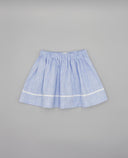 Skirt with ric-rac trim and elasticated waist