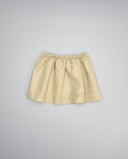 Lamé skirt with elasticated waist