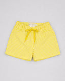 Striped swim shorts with pocket